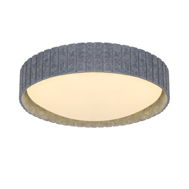 Nordlux Corato Indoor Ceiling Light Grey Plastic E14 Diffused - Mains Powered, IP20 Grey Grey