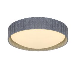 Nordlux Corato Indoor Ceiling Light Grey Plastic E14 Diffused - Mains Powered, IP20 Grey Grey