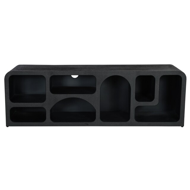 Tv Cabinet Large Otis Geometric Black