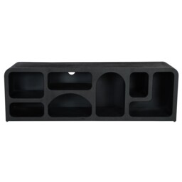 Tv Cabinet Large Otis Geometric Black