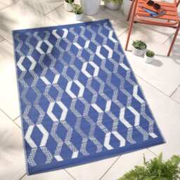 Fusion Rico Outdoor Outdoor Rug Blue