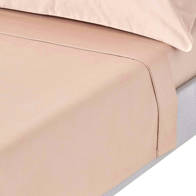 Homescapes Moonlight Beige Egyptian Cotton Flat Sheet 1000 Thread Count, Single Cream Single