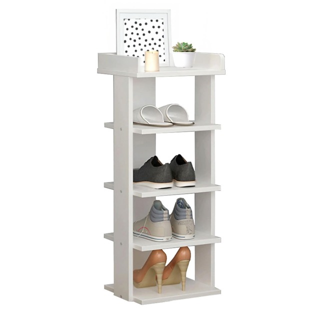 Neo Multi-Layer Wooden Shoe Rack Durable Storage Organiser Boots Sneakers Heels Space Saving Entryway Shelf