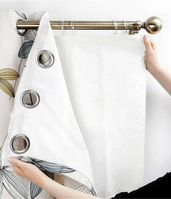 100% Blackout Linings for Curtain Pair - 104cm x 132cm