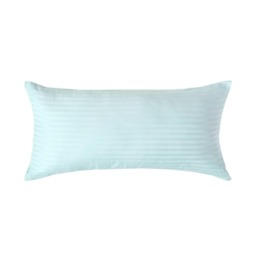 Homescapes Blue European Size Egyptian Cotton Pillowcase 330 TC - 40 x 80 cm