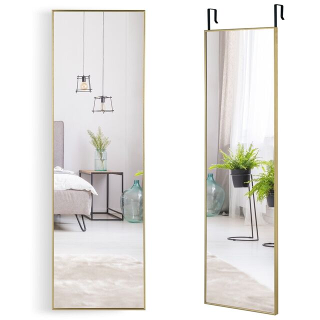 COSTWAY 2 IN1 Full Length Mirror Full Body Dressing Mirror