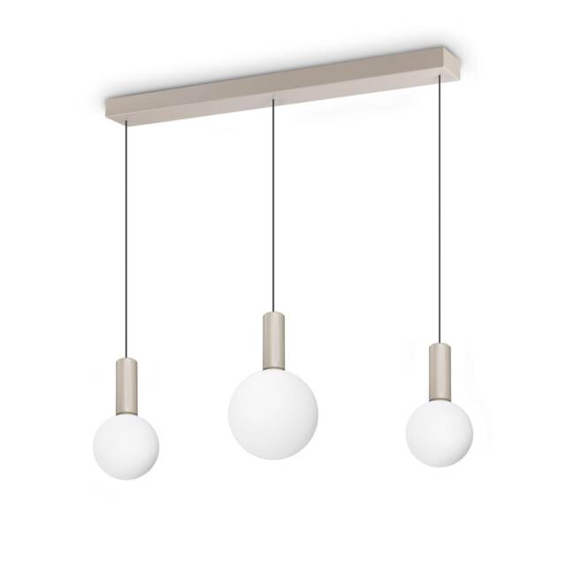 Odeon Bar Pendant Ceiling Light White 3x LED 3200lm 3000K