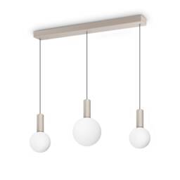 Odeon Bar Pendant Ceiling Light White 3x LED 3200lm 3000K