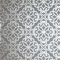 Arthouse Ornate Motif Charcoal/Rose Gold