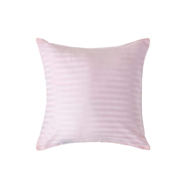 Homescapes Pink European Size Egyptian Cotton Pillowcase 330 TC - 40 x 40 cm
