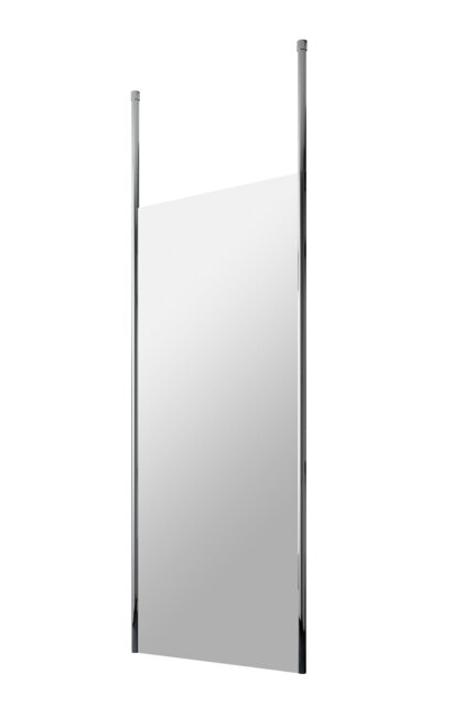 Balterley Contemporary Wetroom Screen Aluminium - Wetroom Screen Silver Chrome
