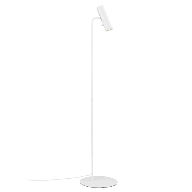 Nordlux Mib Indoor Floor Lamp White Metal GU10 Adjustable Head - Mains Powered, IP20