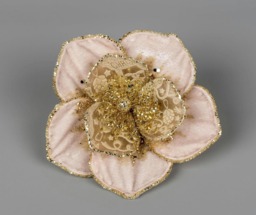 15cm Light Pink Poinsettia Poinsettia Flower - Christmas Tree Decoration