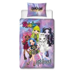 Rainbow High Duvet Cover Set Pink Pink/Purple/Multicoloured Single 1