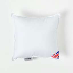 "Homescapes Luxury Super Microfibre Cushion Pad Insert Inner 35 x 35 cm (14 x 14 inches) White 35 x 35 cm (14 x 14"")"