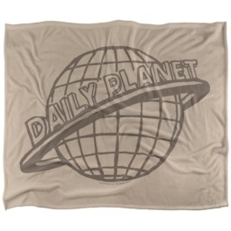 Superman Daily Planet Blanket - Multicoloured - One Size