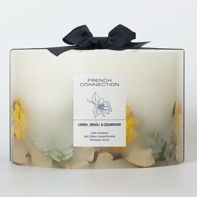 French Connection Botanical Collection Lemon Neroli & Cedarwood Candle 1500g