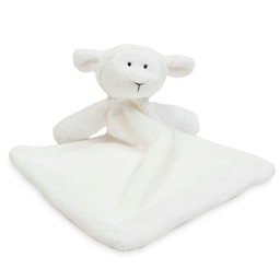 Mumbles Unisex Lamb Snuggy Plush Fleece Comforter / Blanket - Cream - M