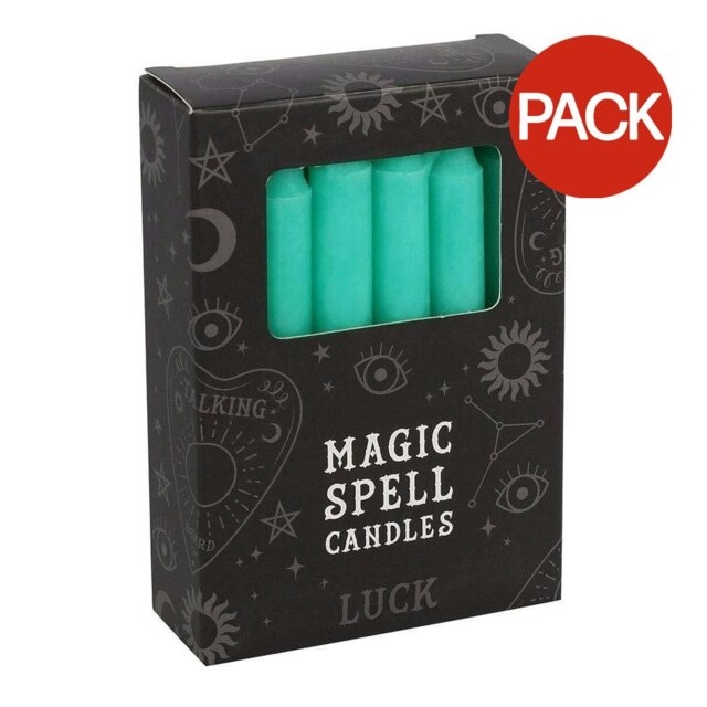 Something Different Magic Spell Candles (Pack Of 12) - Green - One Size