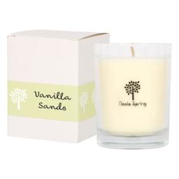 Nicola Spring Vanilla Sands Scented Candle - 160g 28h Natural Single Wick Soy Wax Aromatherapy Candle Home Fragrance