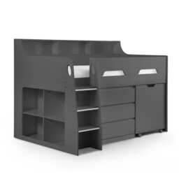 Lake Midsleeper Anthracite - Single (90cm)