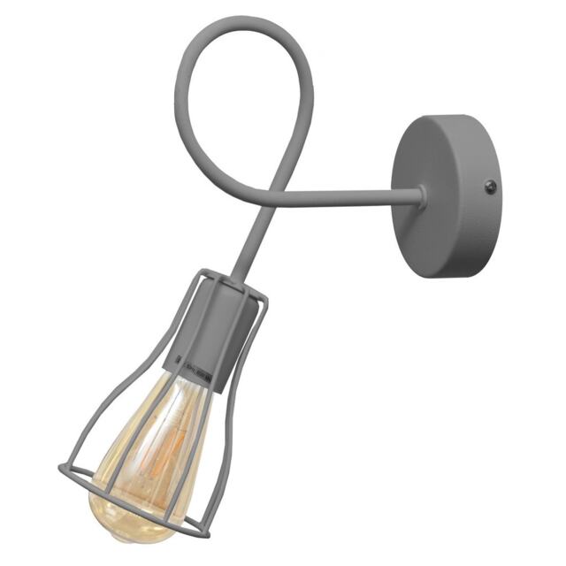 Oxford Wall Lamp Grey 10cm