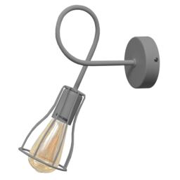 Oxford Wall Lamp Grey 10cm