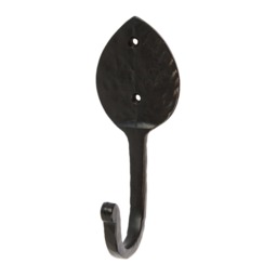 Hammer & Tongs Arrowhead Coat Hook - W55mm x H140mm - Black Black Black One Size