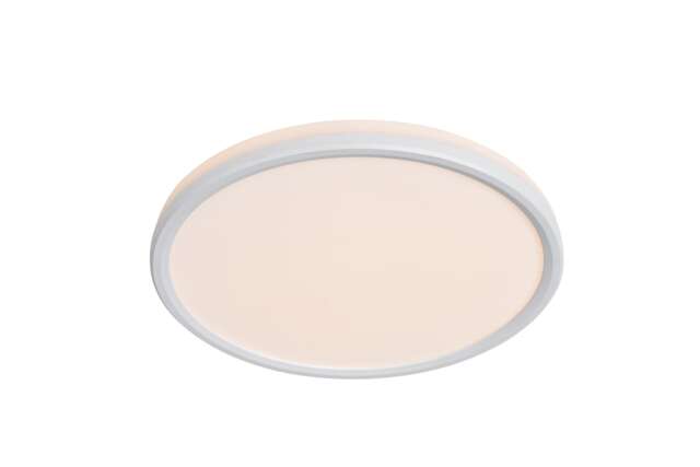 Nordlux Liva Smart Indoor Ceiling Light White Plastic Intergrated LED Smart - Mains Powered, IP54