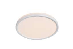 Nordlux Liva Smart Indoor Ceiling Light White Plastic Intergrated LED Smart - Mains Powered, IP54