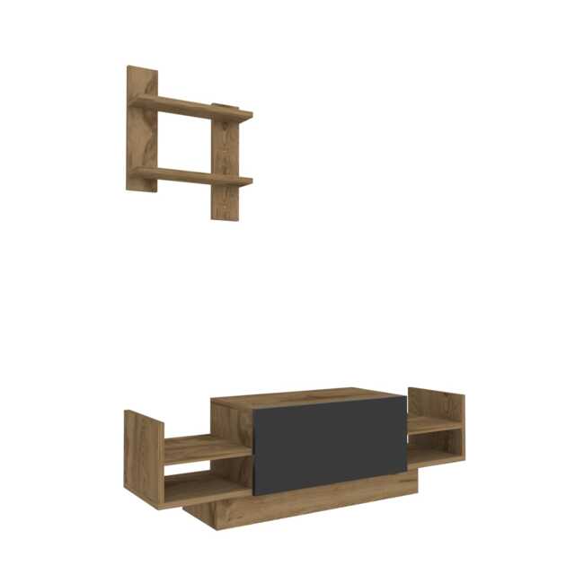 Decorotika Bahara TV Unit for TVs up to 42 inches With Shelves
