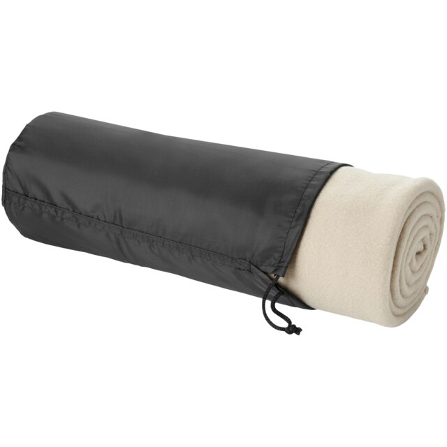 Bullet Huggy Blanket And Pouch - Beige - 150 x 120 cm