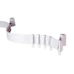 75cm PVC Track White White