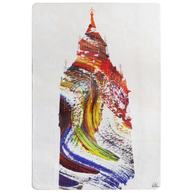 Swirly Ben Rug Multi