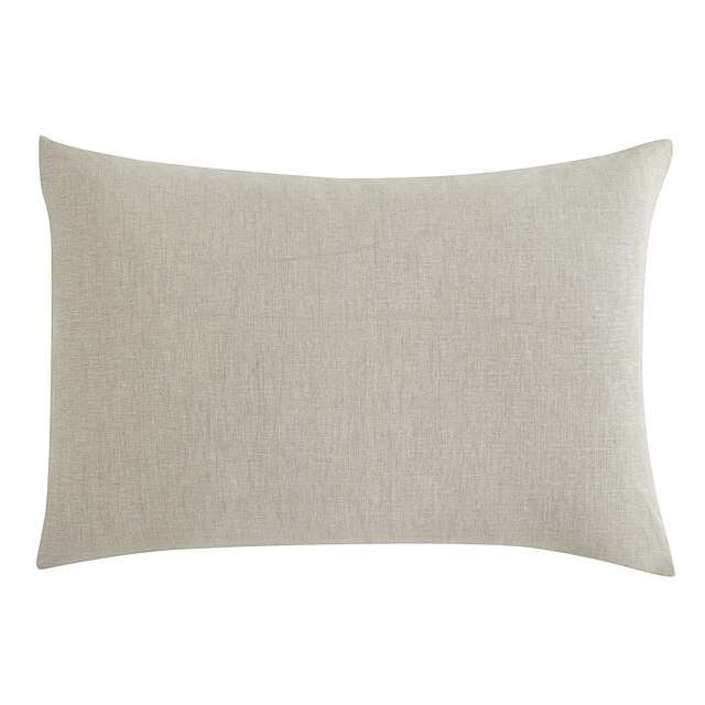 Martex Linen Pillowcase Pair Beige Cream Cream