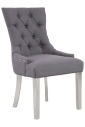 Orsina Durable Grey Dining Chair For Livingroom, Versatile Modern Chair For Dining Table, Sturdy Comfortable Chair