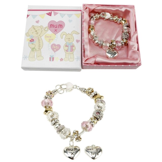 Mum Bracelet In Gift Box Christmas Mothers Day Birthday All Occasion New Mummy Gift