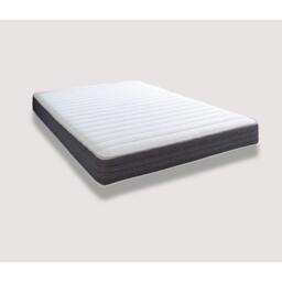 Sirocco Airflow Grey 18cms Deep Hybrid Spring & Memory Fibre Mattress Grey European Small Single