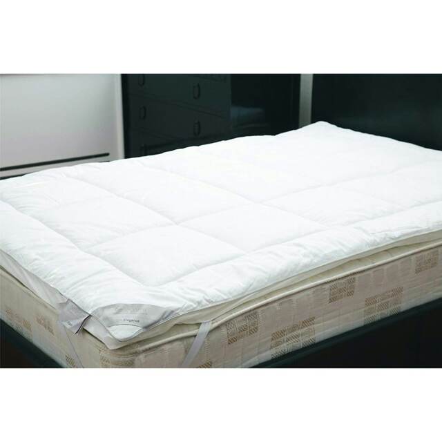 Belledorm Mulberry Silk Mattress Topper - White - Double
