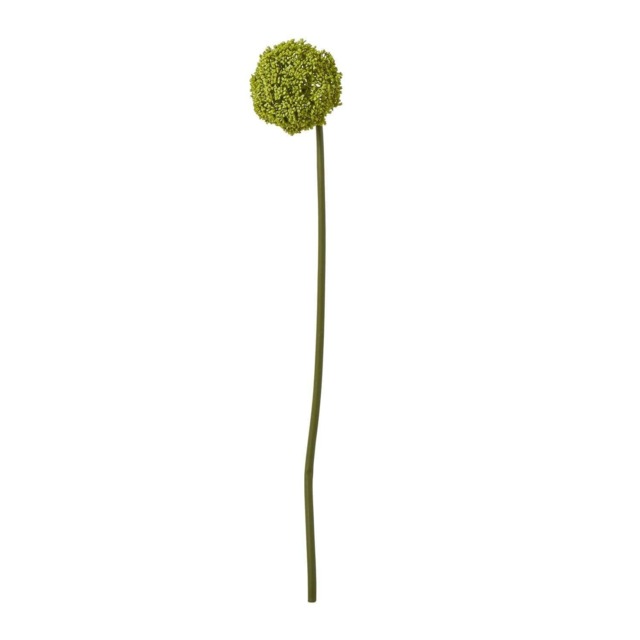 Hill Interiors Allium Stem Artificial Plant - Green - 90cm