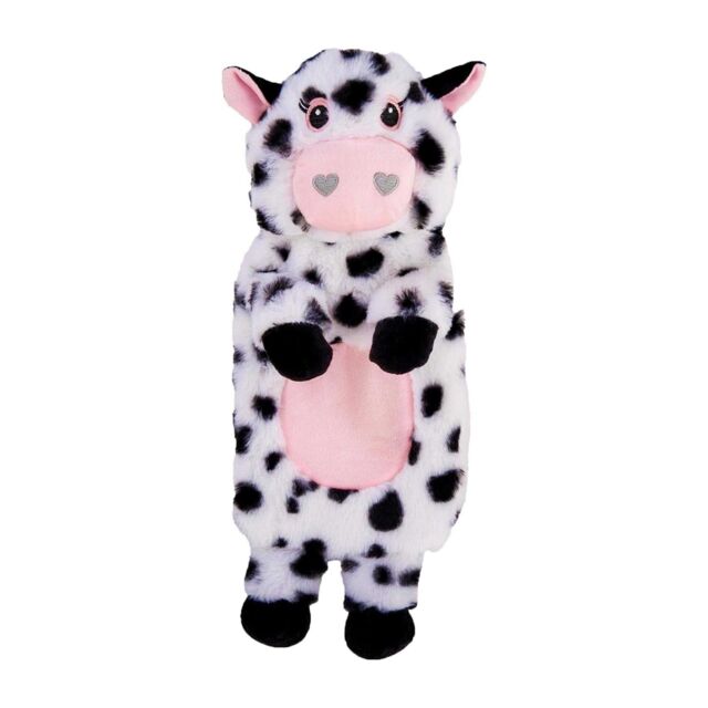 K Collection Cow 3D 750ml Hot Water Bottle And Cover White White/Black One Size 1