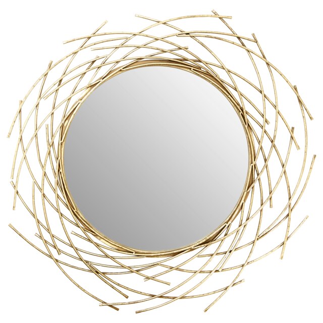 Farran Sunburst Wall Mirror Gold