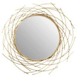 Farran Sunburst Wall Mirror Gold