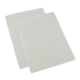 Homescapes Cream Brushed Cotton Cot Flat Sheet Pair, 100 x 150 cm Cream