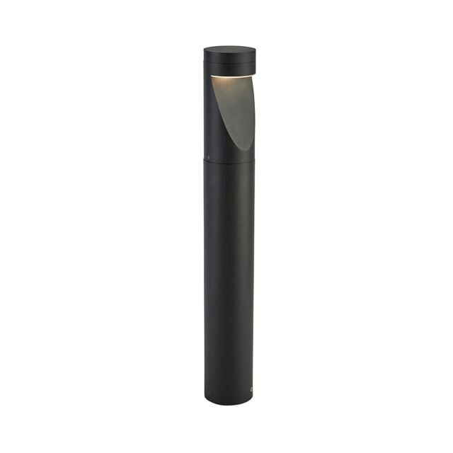 Oppland Integrated LED Outdoor LED Bollard, Graphite, IP54