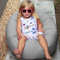 rucomfy Indoor Or Outdoor Kids Water Resistant Small Classic Beanbag
