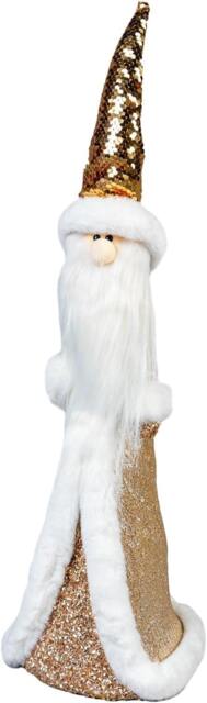 44cm Gold Santa - Christmas Figurine