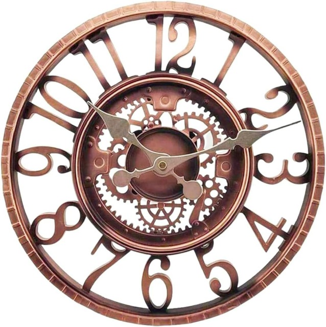 Marco Paul 30cm Bronze Open Face Wall Clock Bronze