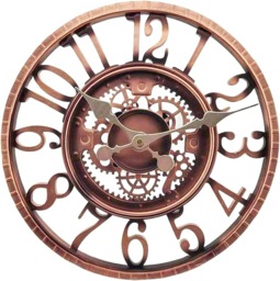 Marco Paul 30cm Bronze Open Face Wall Clock Bronze