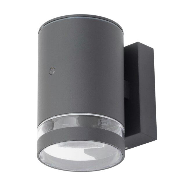 BHS Cinder Up and Down Outdoor Wall Light with Sensor, Dark Grey